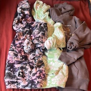 Set of 3 Abercrombie kids hoodies size 13/14